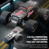 Машинка на радиоуправлении JJRC C8811 1:20 Black — монстр-трак 4WD с бесколлекторным двигателем, металлической трансмиссией, LED-фарами, до 45 км/ч, до 15 минут, до 100 м